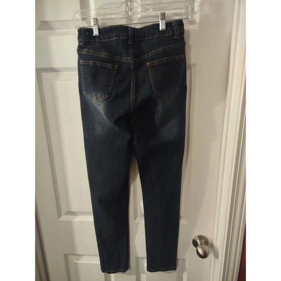 Shein Jeans Size W28/ L32 Blue Skinny - Picture 4 of 11